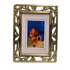 Picture Frame, W/Leaves 3X5