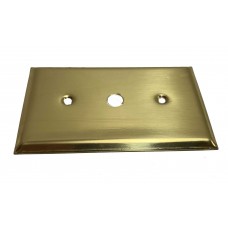 CABLE OUTLET - SOLID BRASS, SINGLE