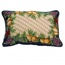 Cushion, Tapestry, 12X18 - Fruit Border Cover Only