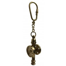 Marine Key Chain - Brass Cannon