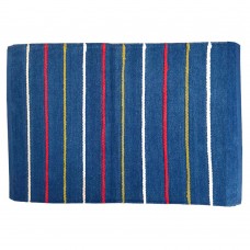 Rugs - Striped Chenille - 48"X72" - Navy