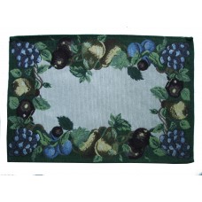 Tapestry Placemats - Fruit Border Green