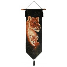 Wall Hanging - Tapestry, Lions