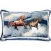 Tapestry Cushion - Running Horse - Filled 