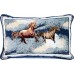 Tapestry Cushion - Running Horse - Filled 