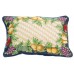 Cushion, Tapestry, 12X18 - Fruit Border - Filled