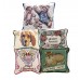 Jaquard Cushions-Assorted, 12 X 12