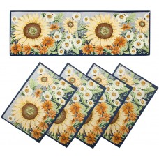 Tapestry Runner Set - Sunflowers (4+1)