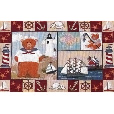 Tapestry Placemats - Nautical, Teddy