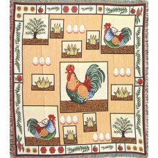 Throw Tapestry - Rooster